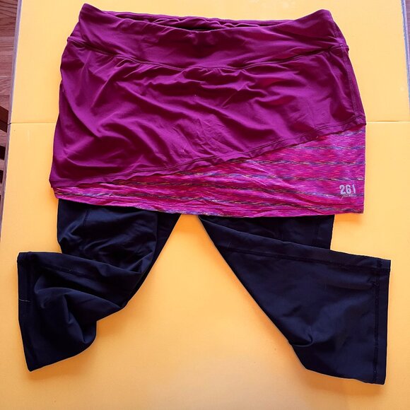 SkirtSports Pants - Running skirt with leggings - XXL